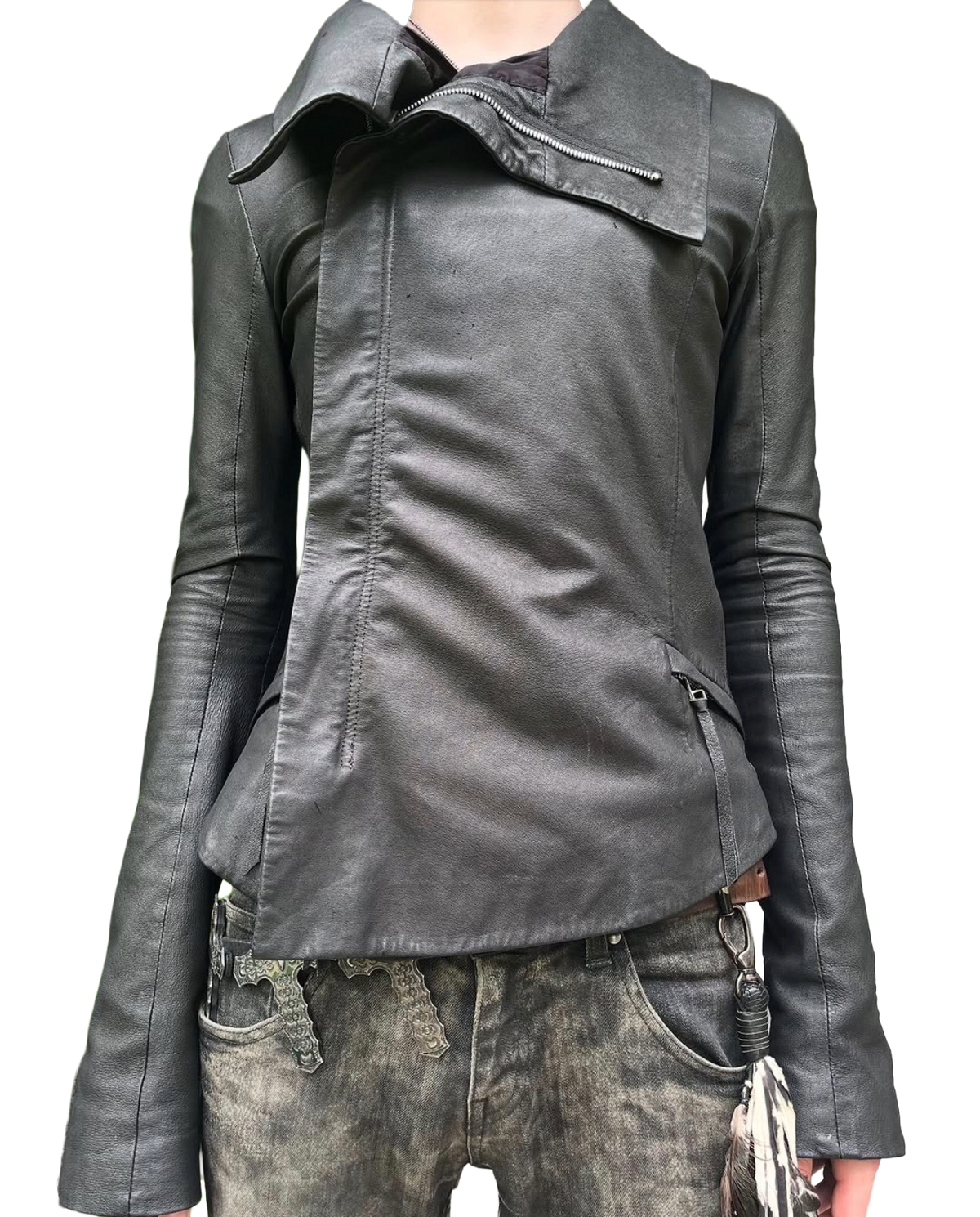 Blouson en cuir Ekam