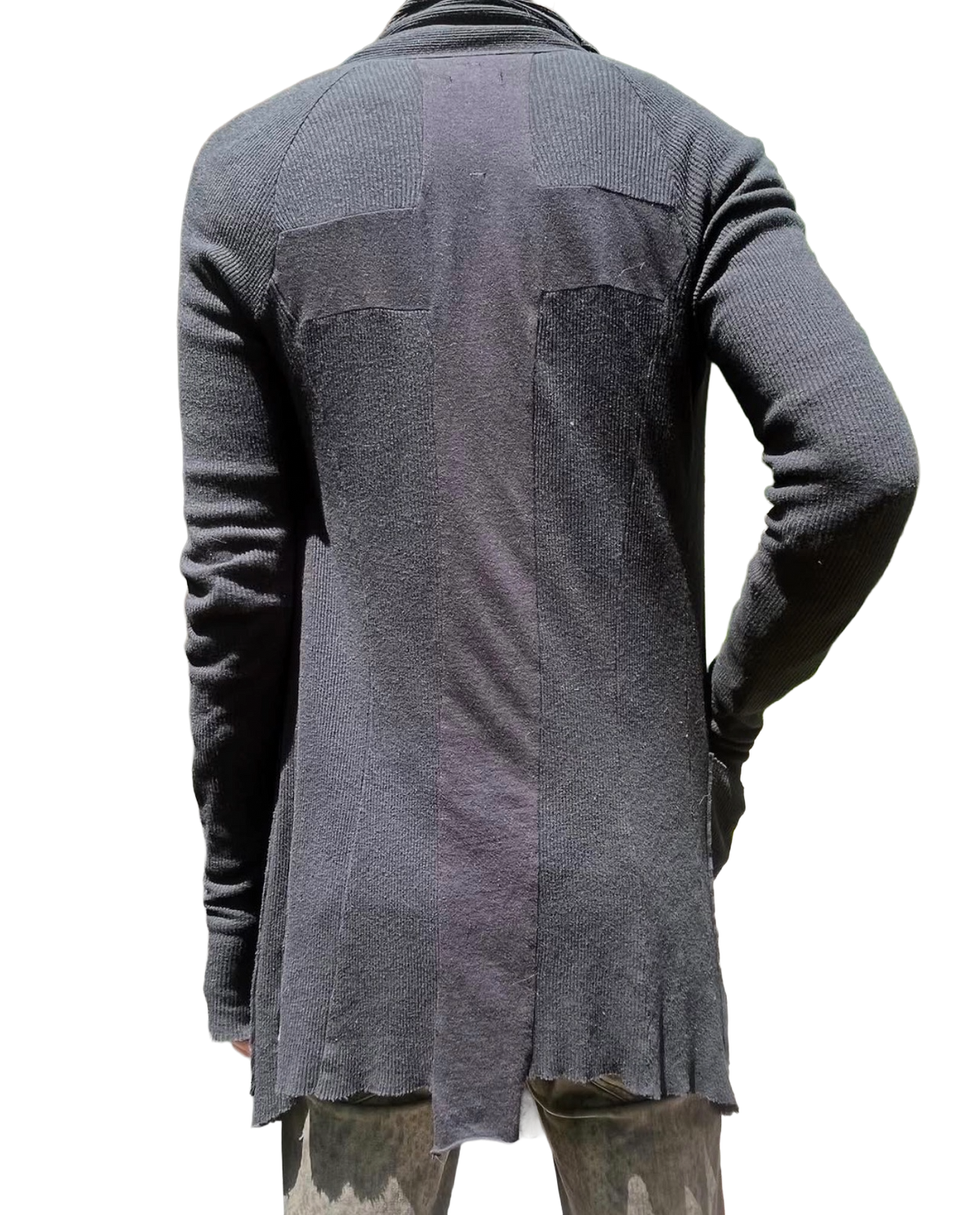 Cardigan L.G.B à coupe croisée