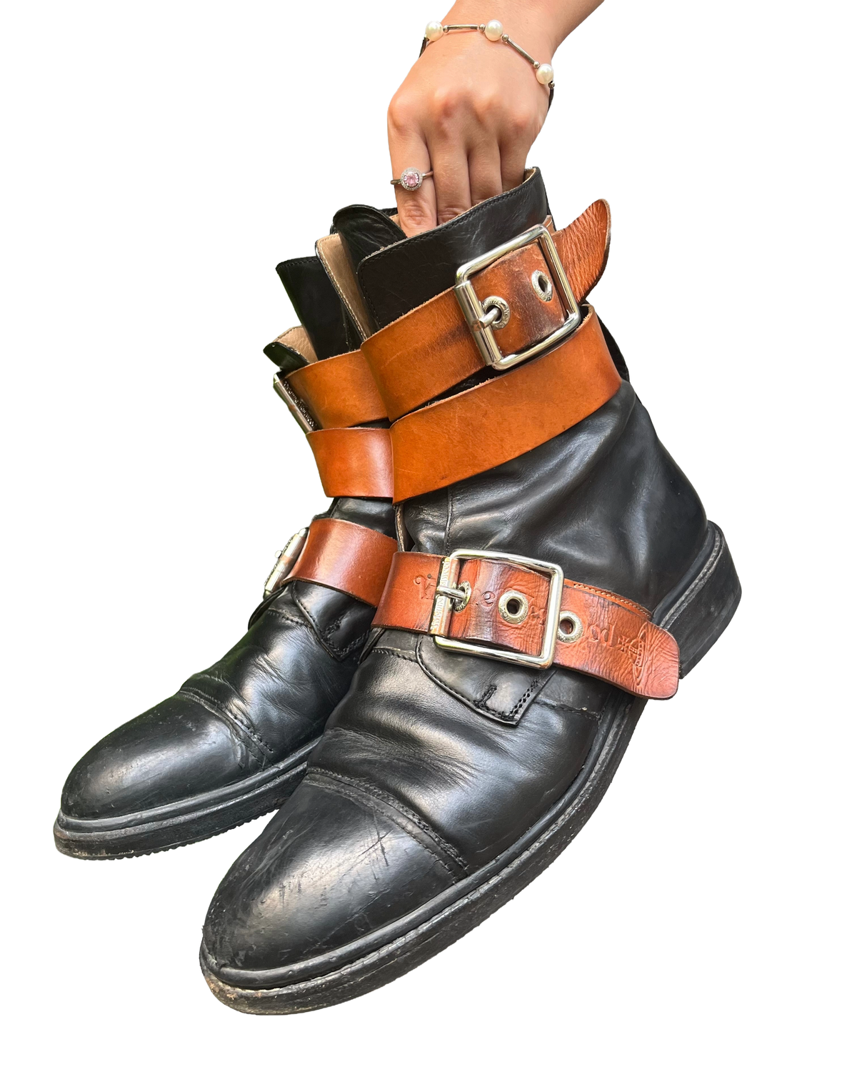 Bottes en cuir « Pirate » Vivienne Westwood