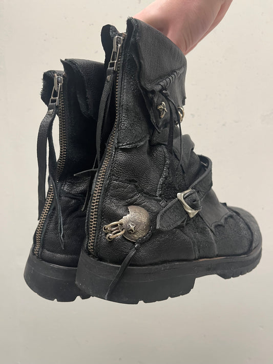 14 Addiction Elvis Punk Boots