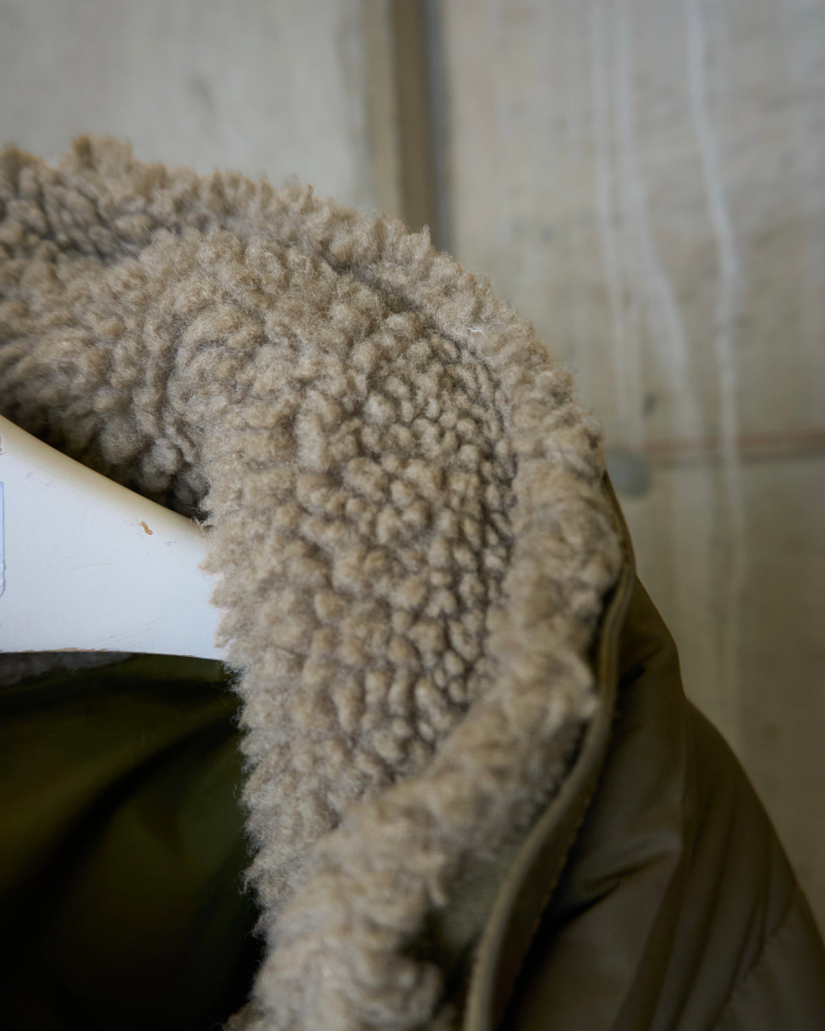 L.G.B. [PARACHUTE DOWN/JK] Emerald Double Zip Fur Bono
