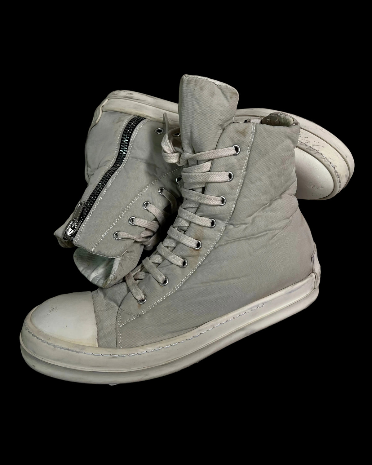 Rick Owens DRKSHDW Pearl High Ramones
