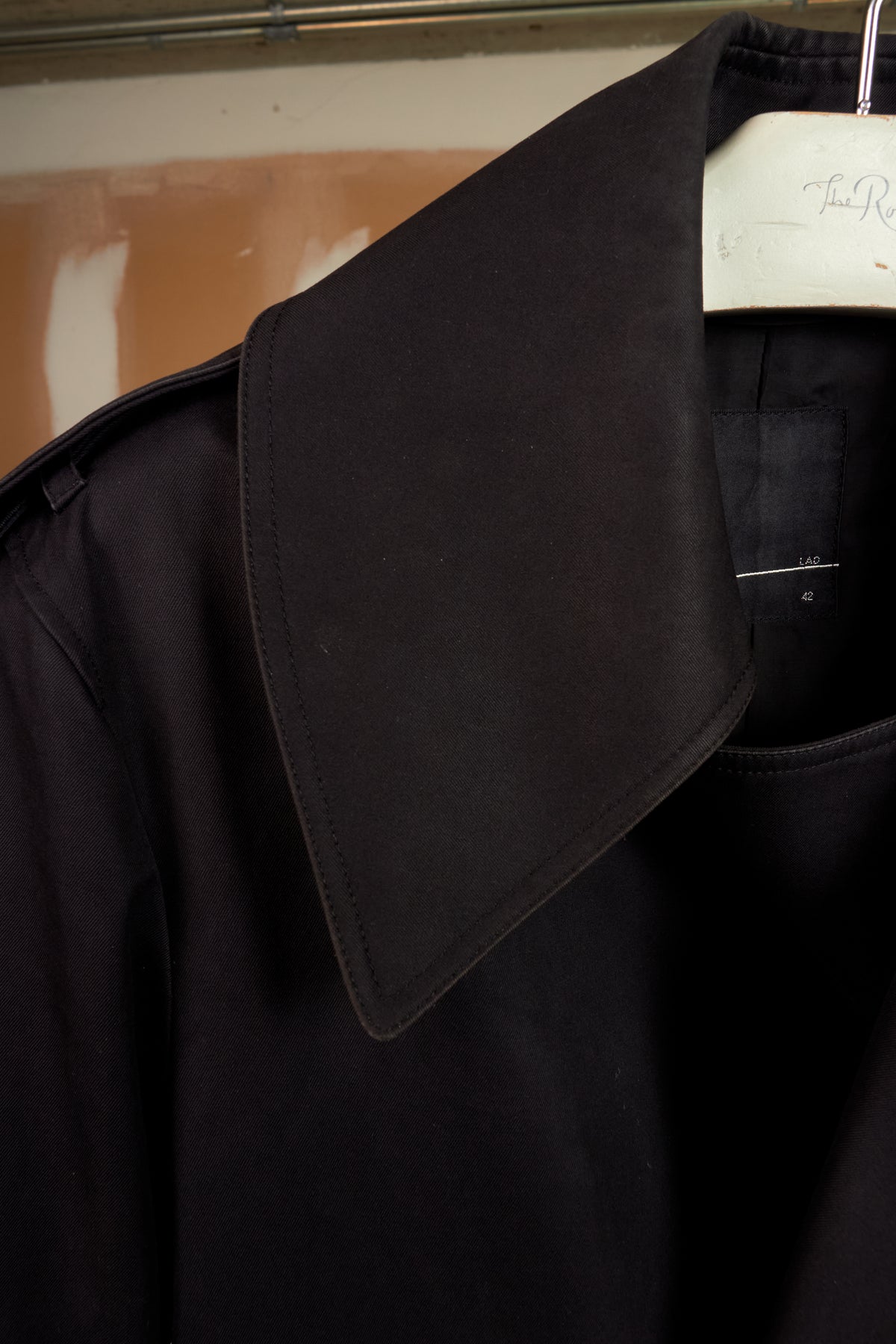 Lad Musician [No. 221-250] Double Breasted Military Masked Trench Jacket