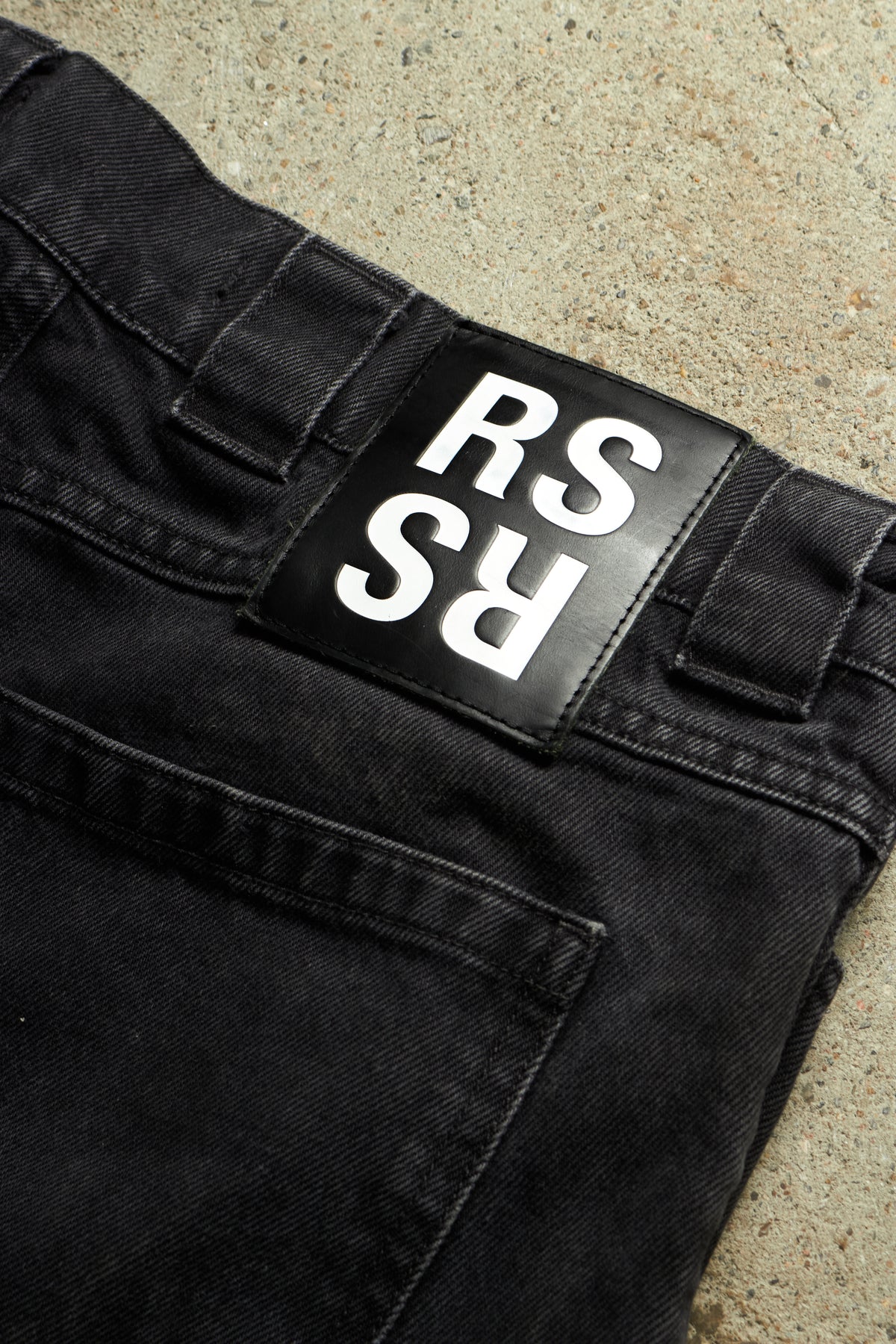 RAF SIMONS PANTS SS21 FLARED WORKWEAR PANTS INSERTS