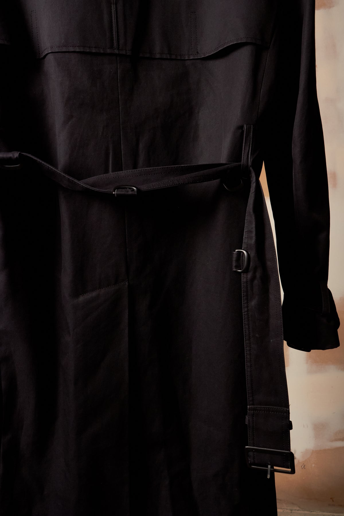 Lad Musician [No. 221-250] Double Breasted Military Masked Trench Jacket
