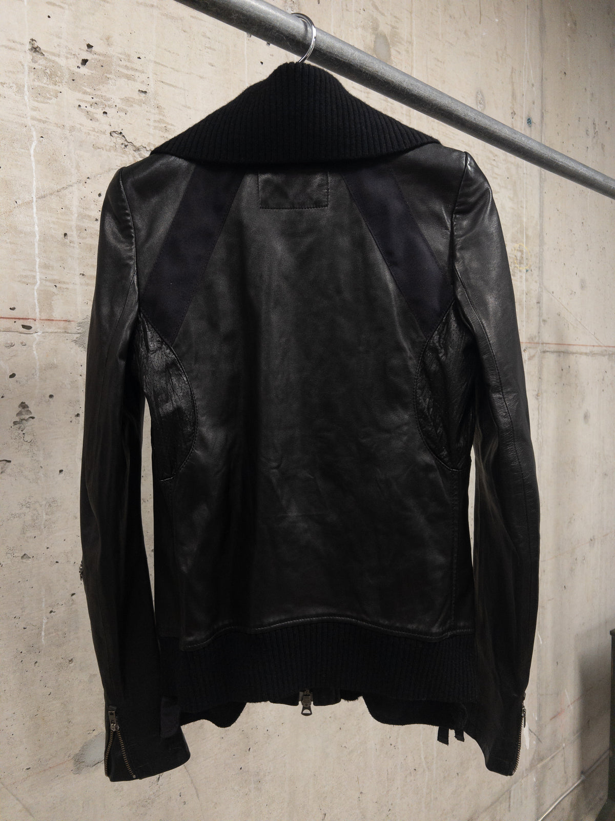 L.G.B. Horse Leather ZIP UP-2 Jacket