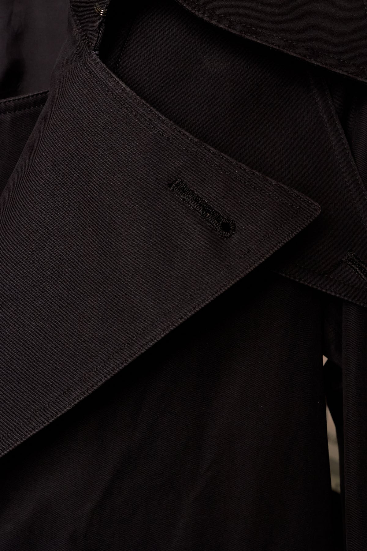 Lad Musician [No. 221-250] Double Breasted Military Masked Trench Jacket