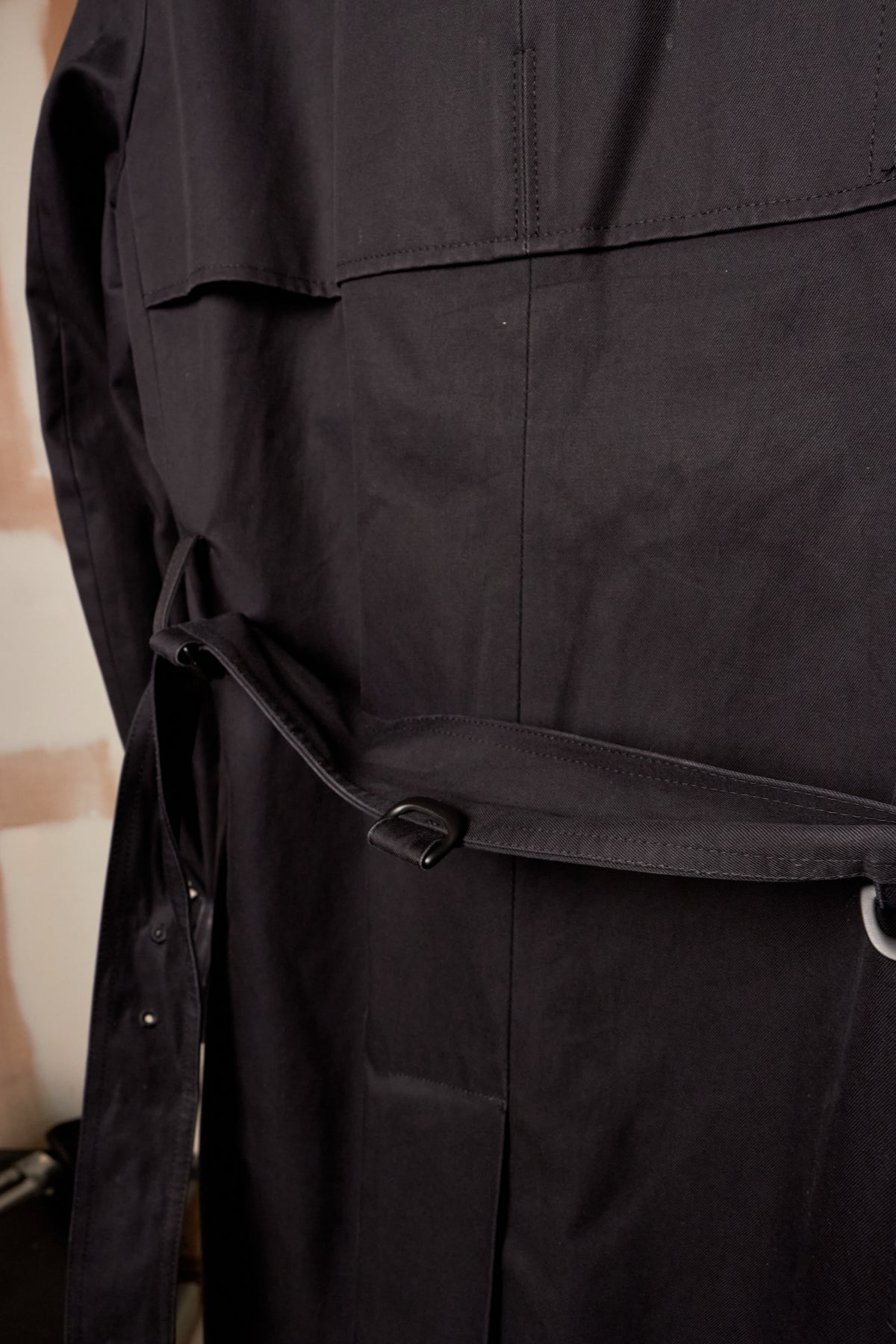 Lad Musician [No. 221-250] Double Breasted Military Masked Trench Jacket
