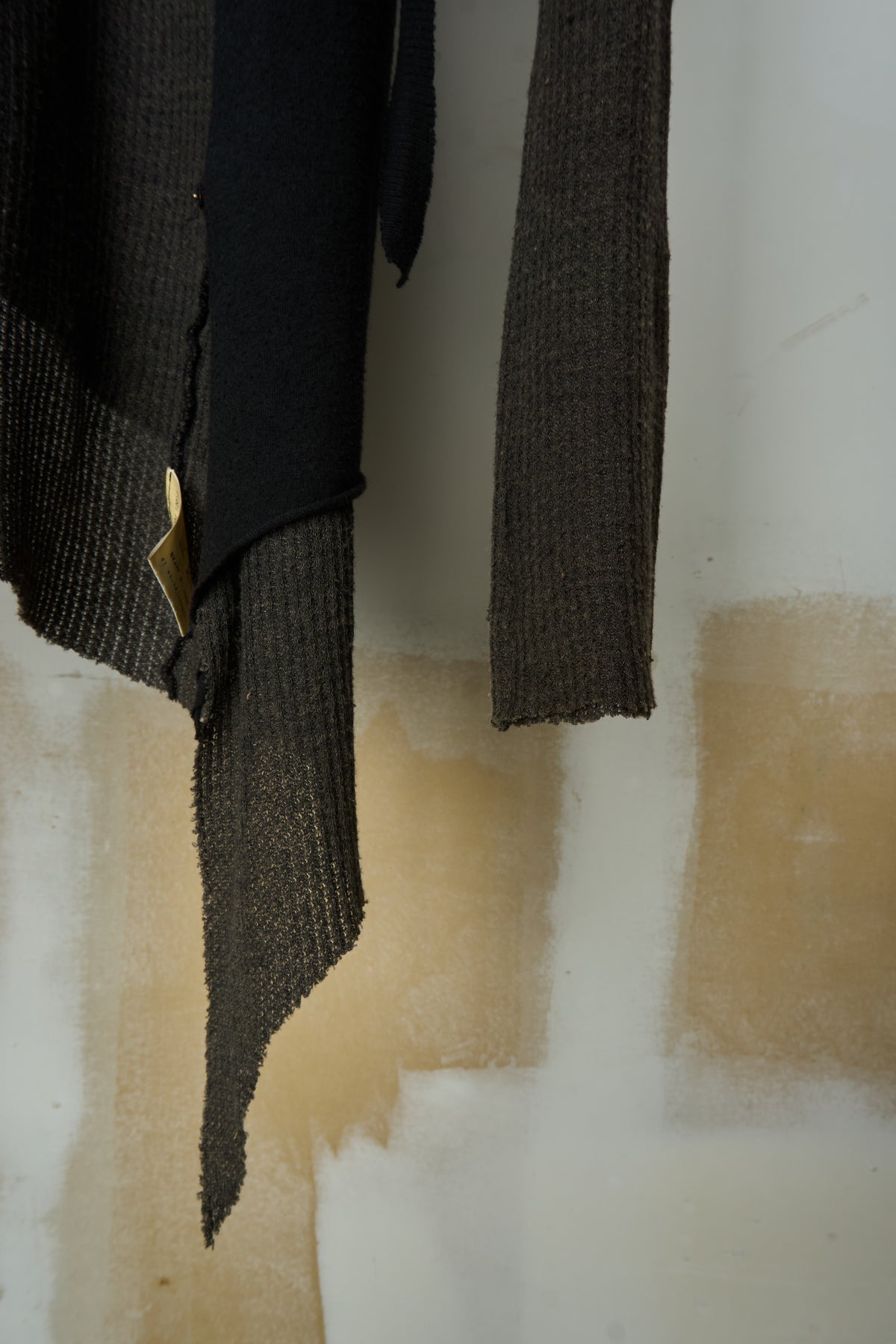 L.G.B. [MU/CARDI] Vampire Waffle Textures Vest Cardigan