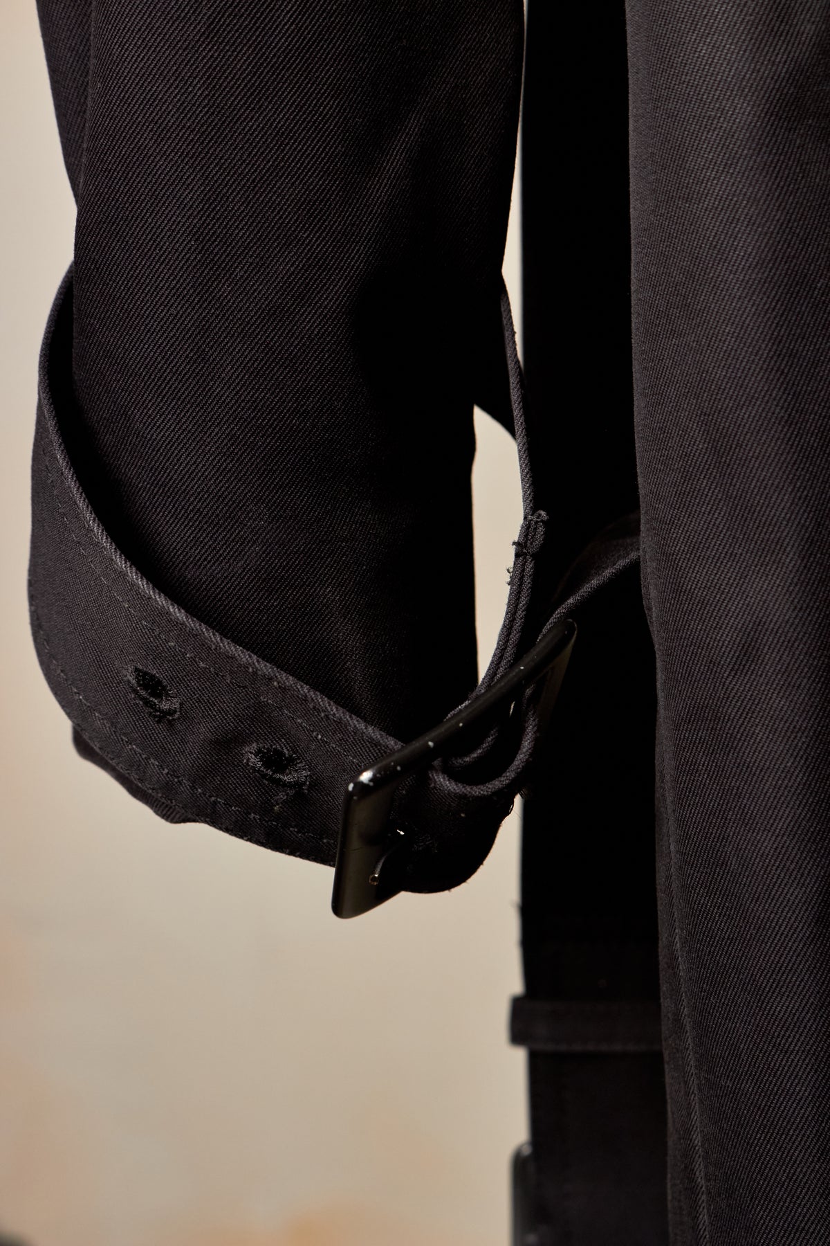 Lad Musician [No. 221-250] Double Breasted Military Masked Trench Jacket