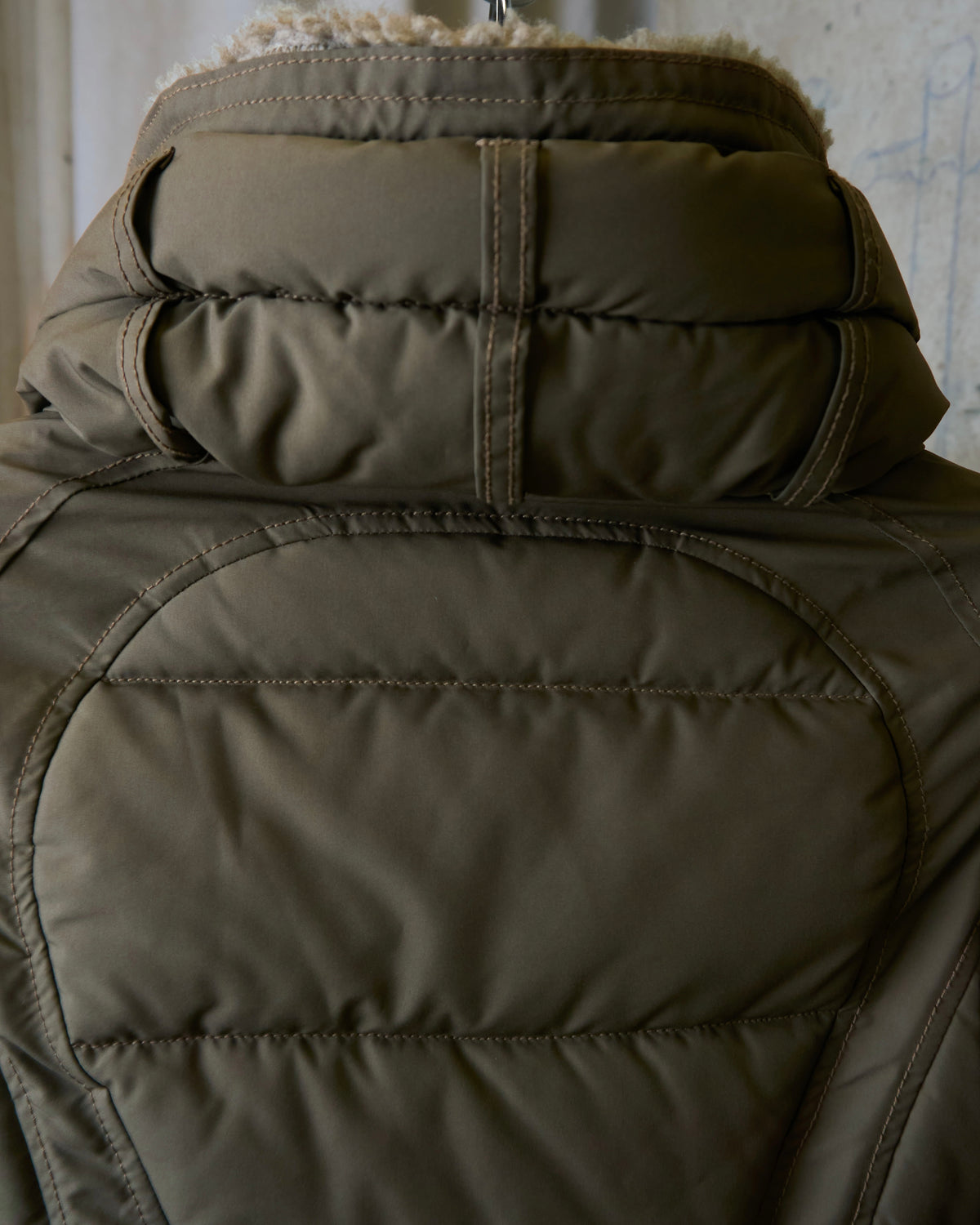 L.G.B. [PARACHUTE DOWN/JK] Emerald Double Zip Fur Bono