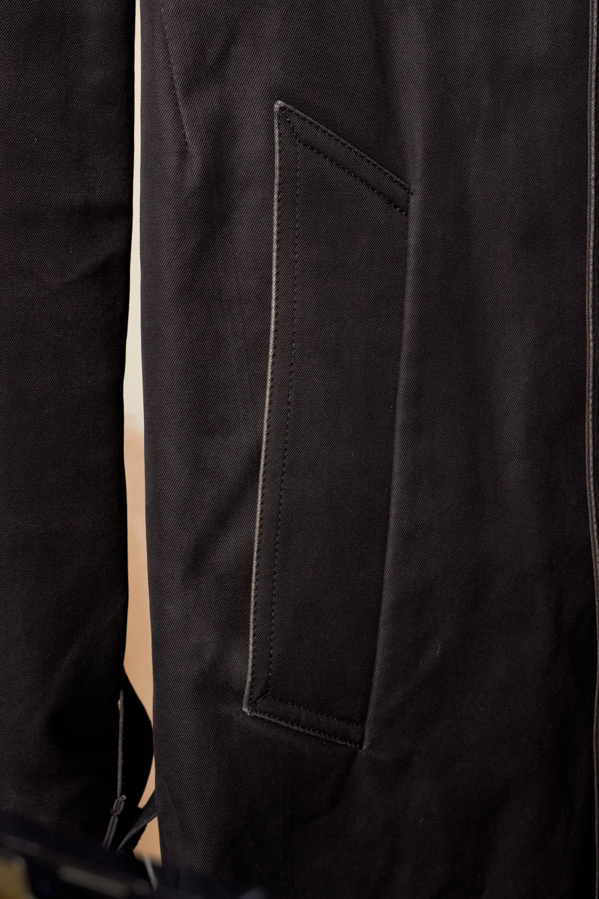Lad Musician [No. 221-250] Double Breasted Military Masked Trench Jacket