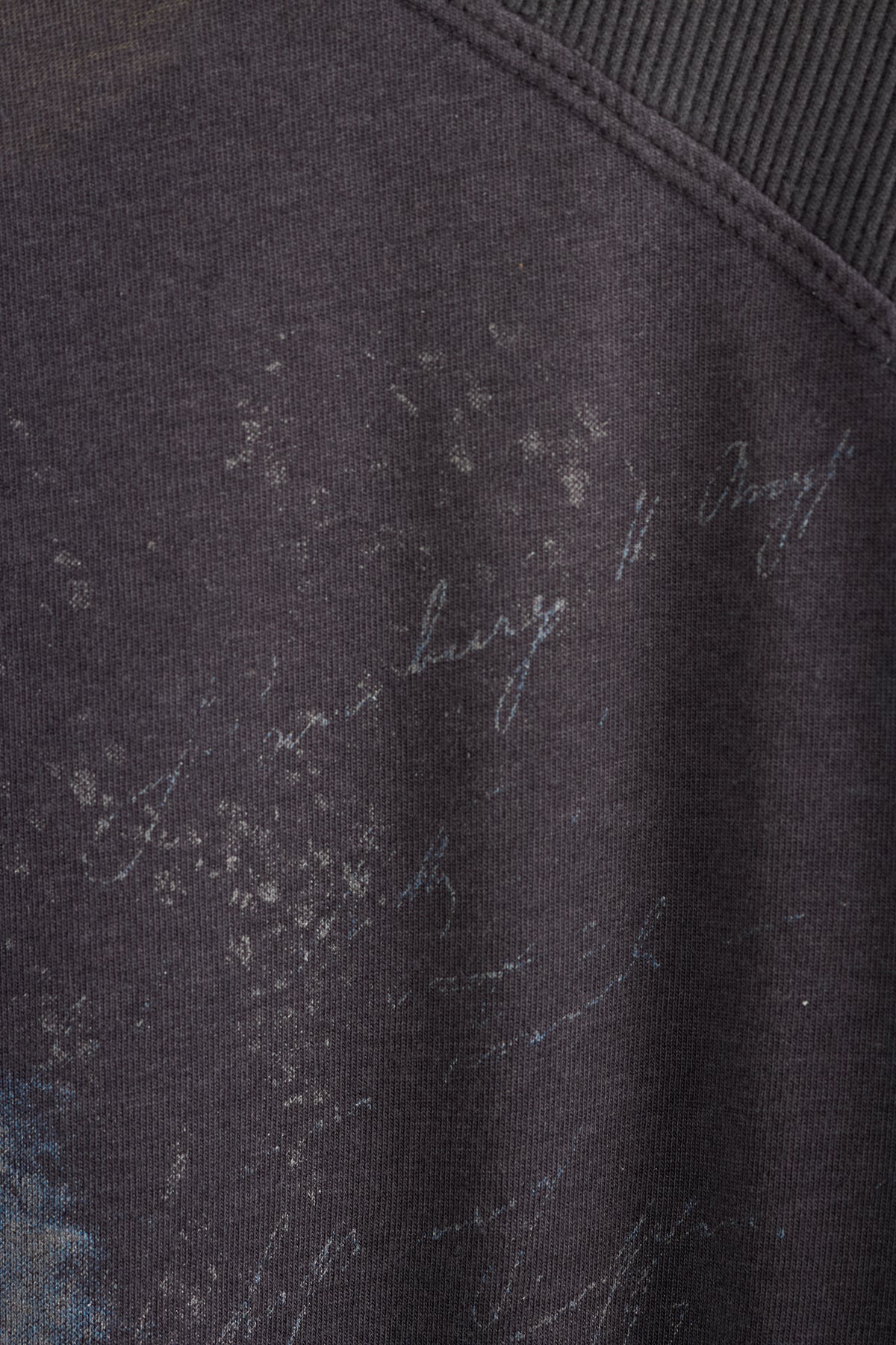 14TH ADDICTION FEATHER GRAPHIC RIBBED LONG SLEEVE