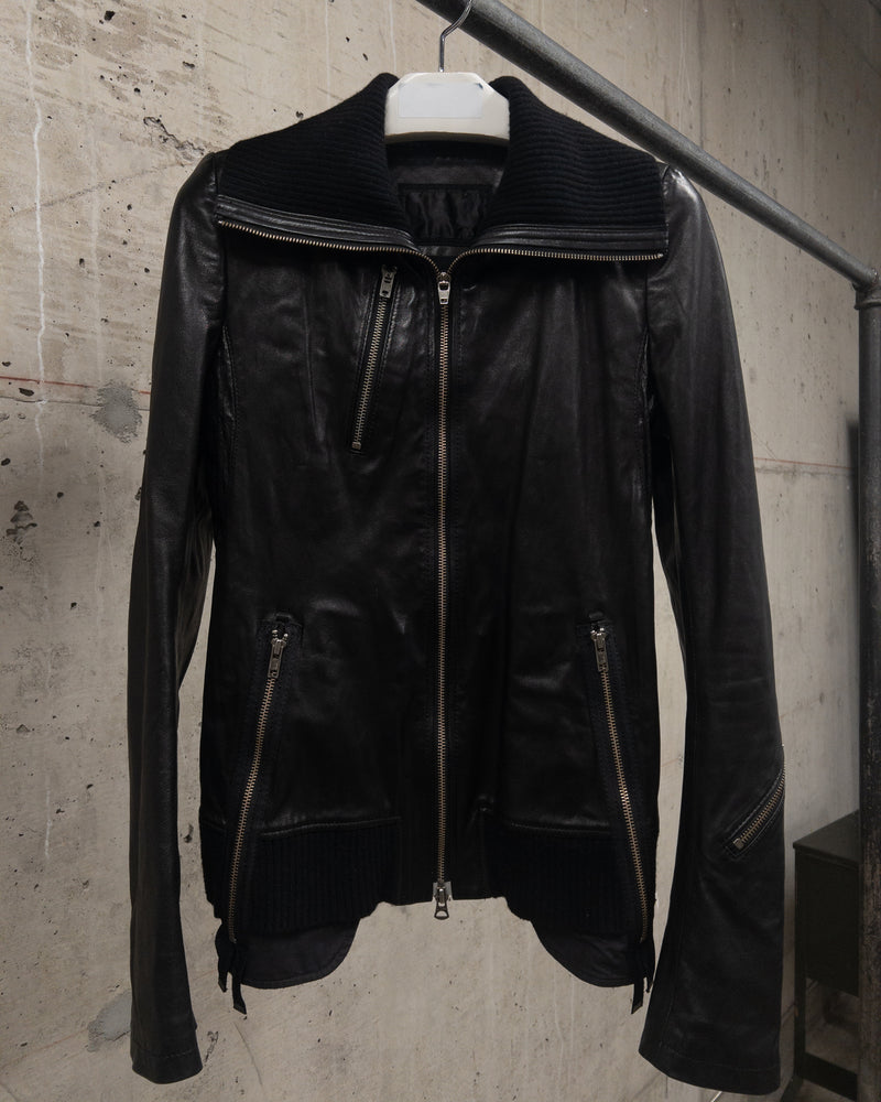 L.G.B. Horse Leather ZIP UP-2 Jacket