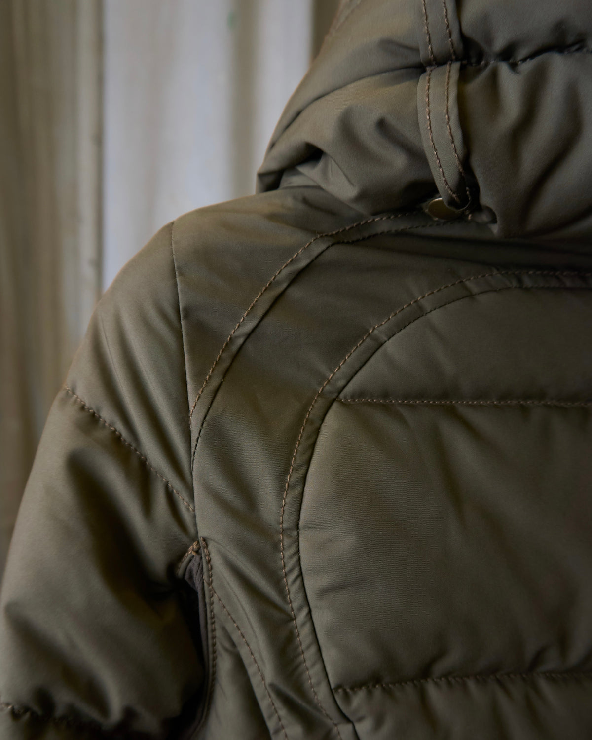 L.G.B. [PARACHUTE DOWN/JK] Emerald Double Zip Fur Bono