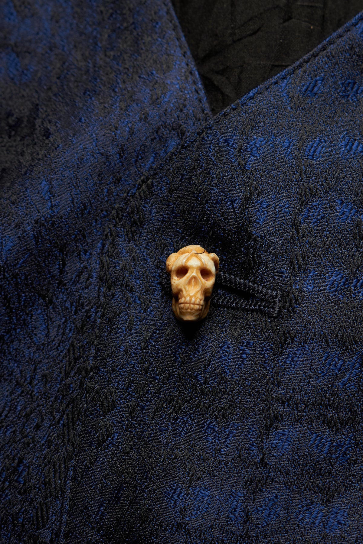 IFSIXWASNINE [SKL 2120T0] OCEAN BLUE REPTILE PRINT SKULL VEST