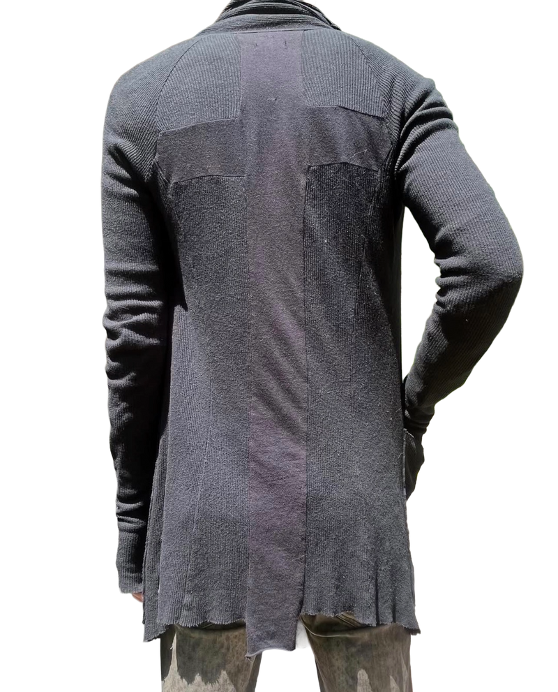 Cardigan L.G.B à coupe croisée