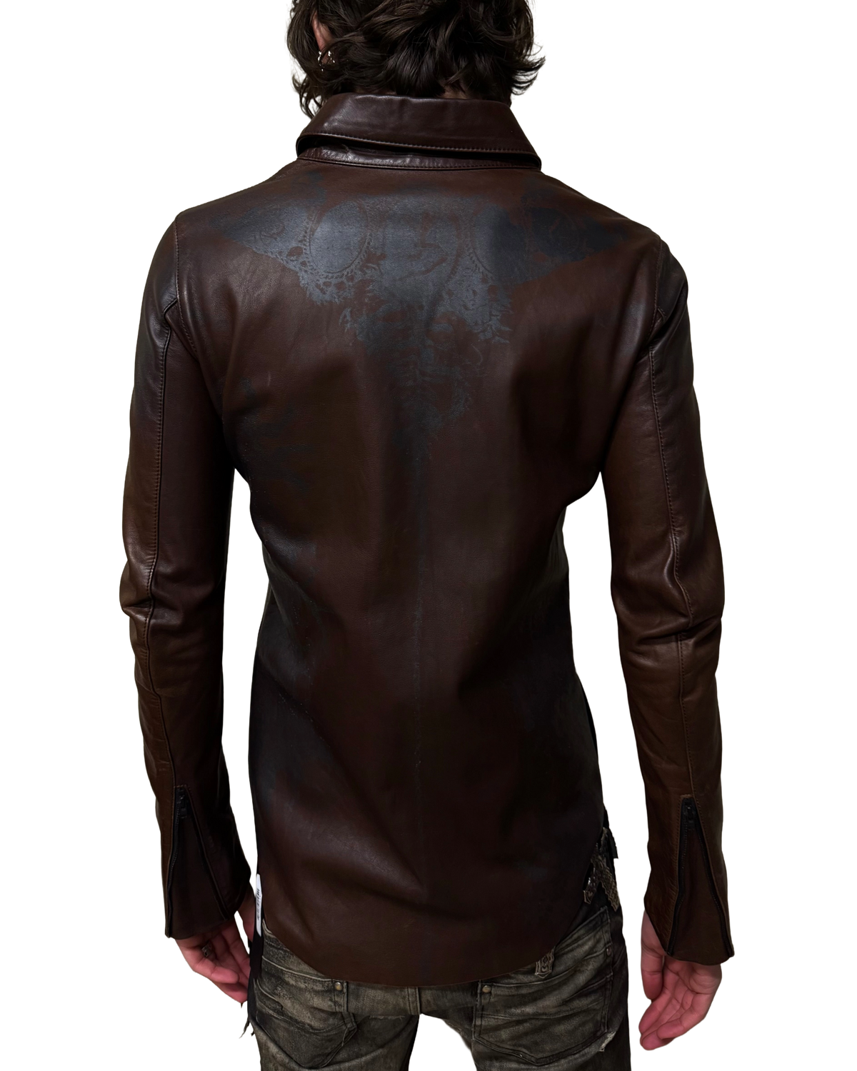 Blouson en cuir IfSixWasNine