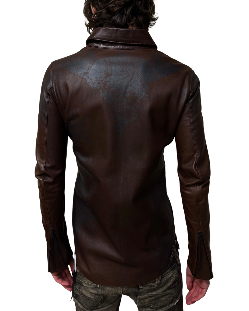 Blouson en cuir IfSixWasNine