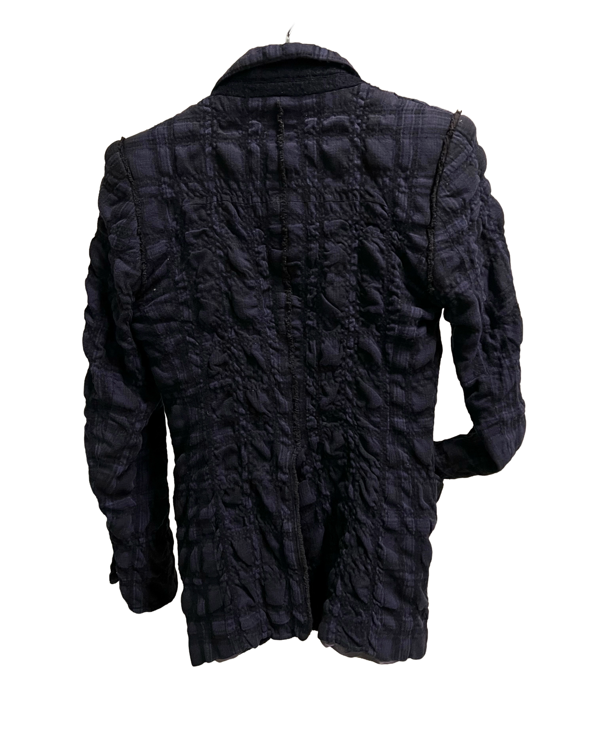 Blazer écossais bleu L.G.B.