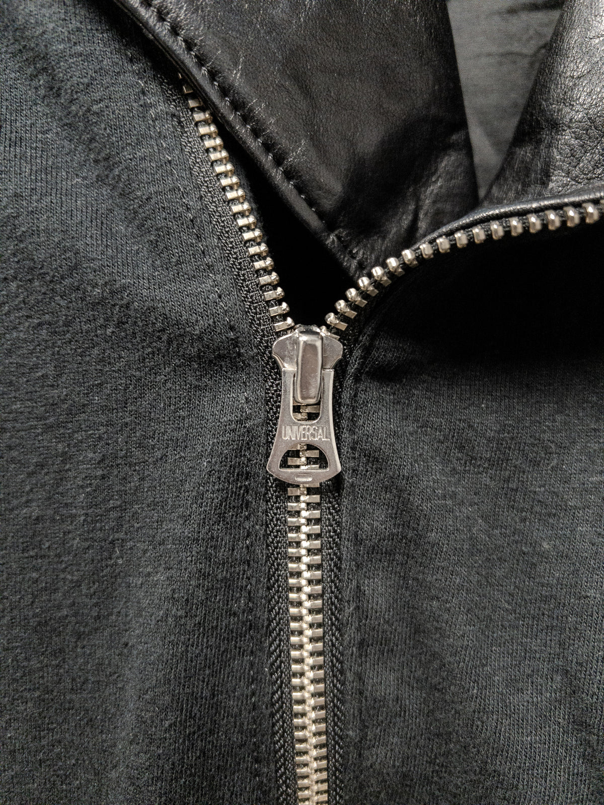 UNDERCOVER Spring Summer 2022 [Once in a Lifetime] Graphic Biker Hybrid Cow Leather Jacket