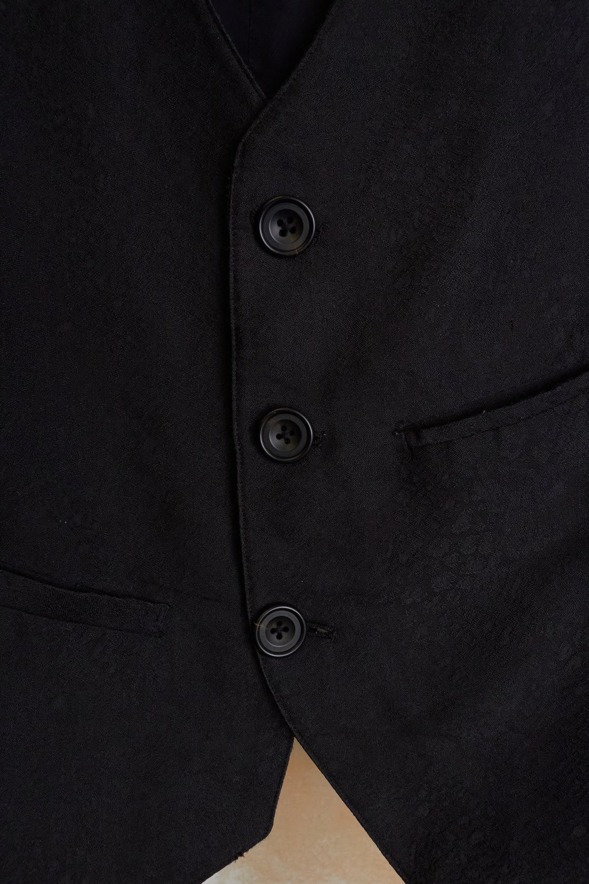 IfSixWasNine [SLIP VEST/M] Cheetah Texture Print Button Vest
