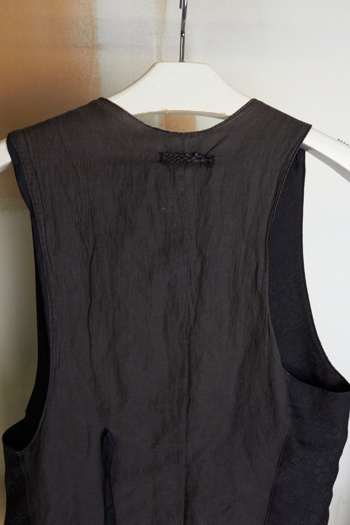 IfSixWasNine [SLIP VEST/M] Cheetah Texture Print Button Vest