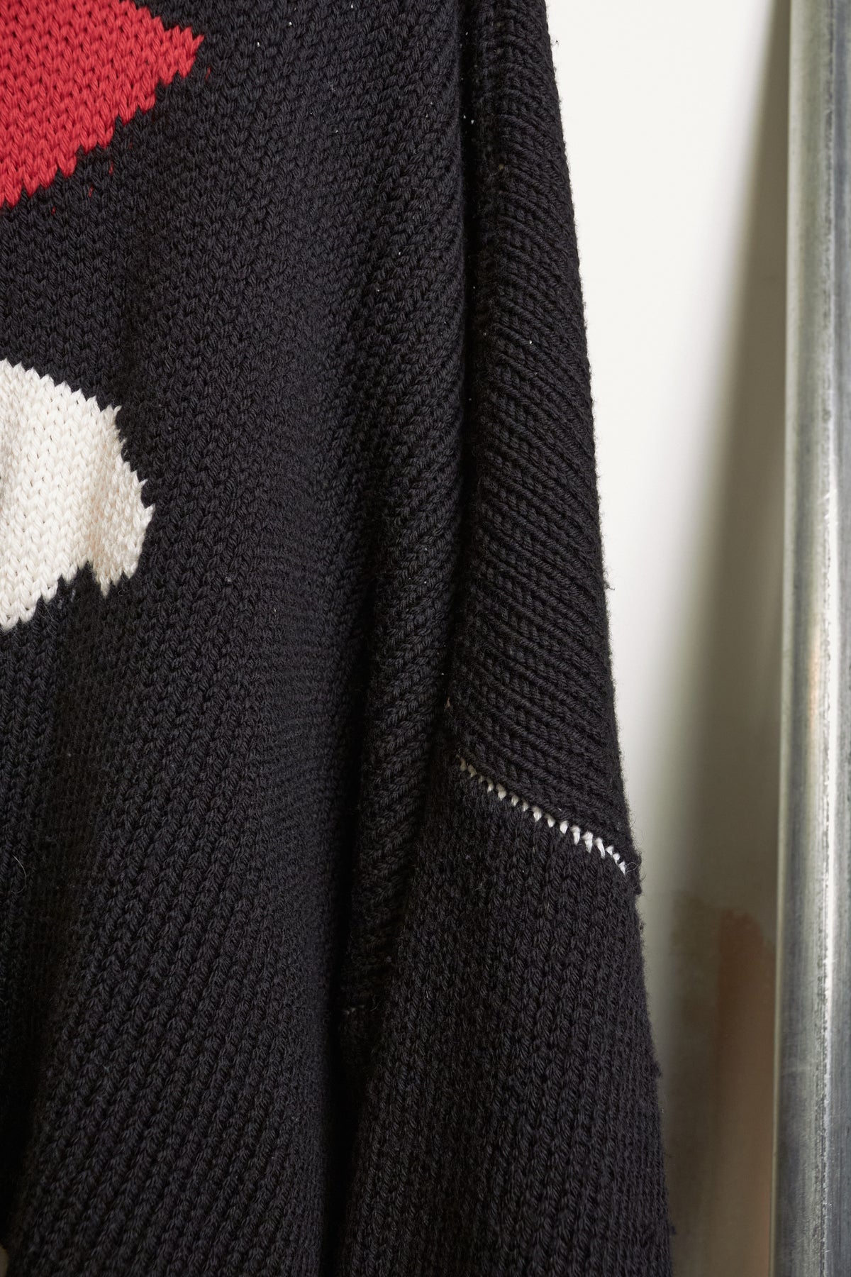 Raf Simons Fall Winter 2017 “I Love NY” Wool Cropped Knit Sweater