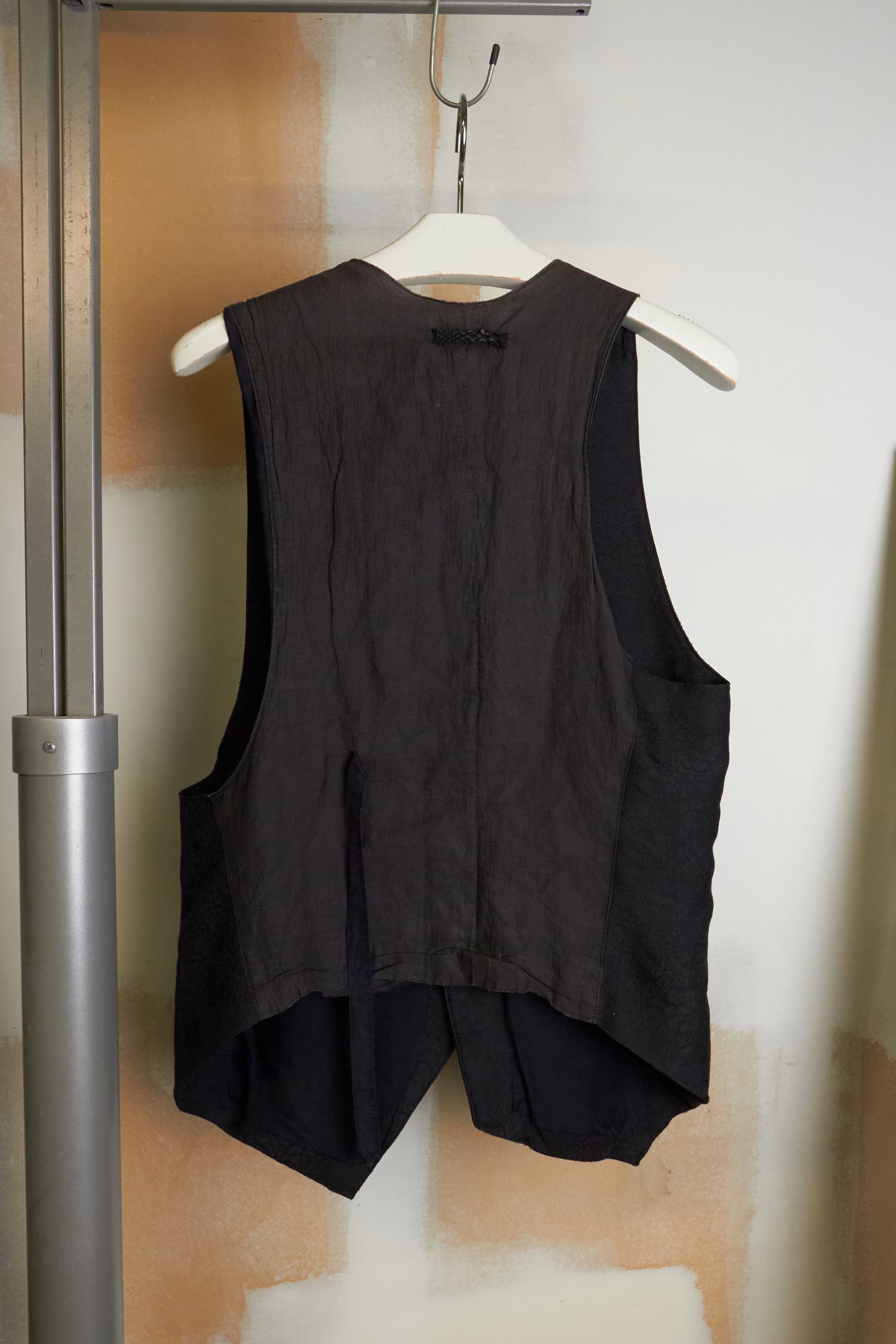 IfSixWasNine [SLIP VEST/M] Cheetah Texture Print Button Vest